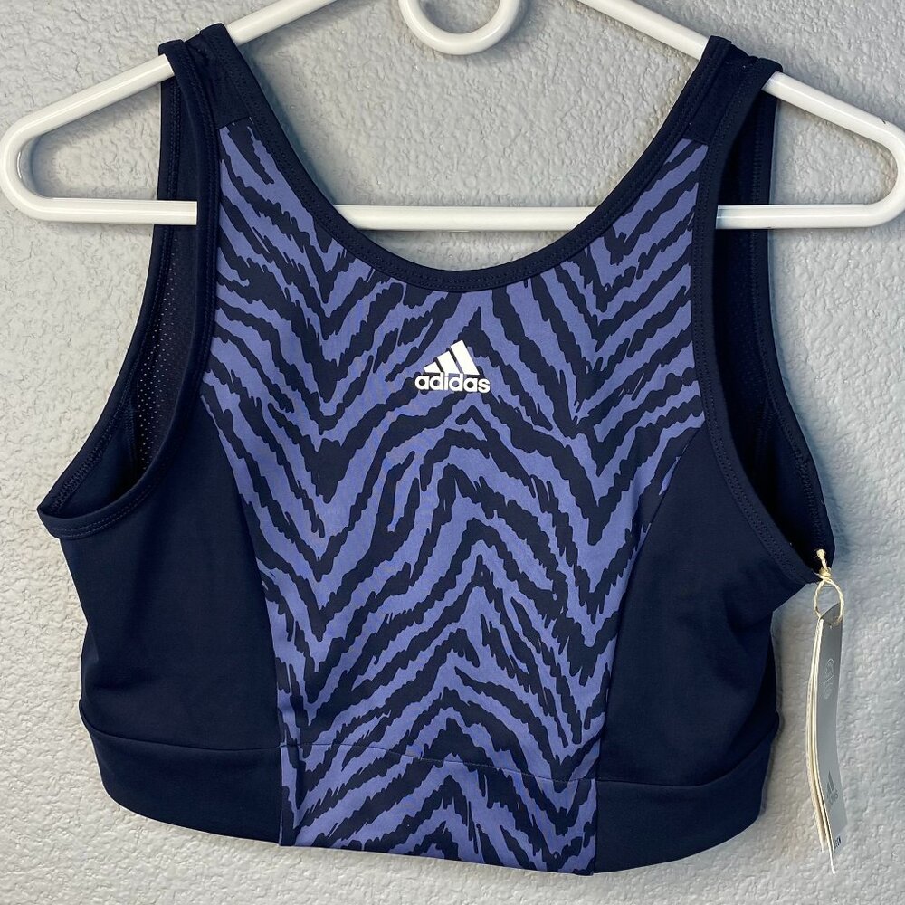adidas Zebra Crop Top